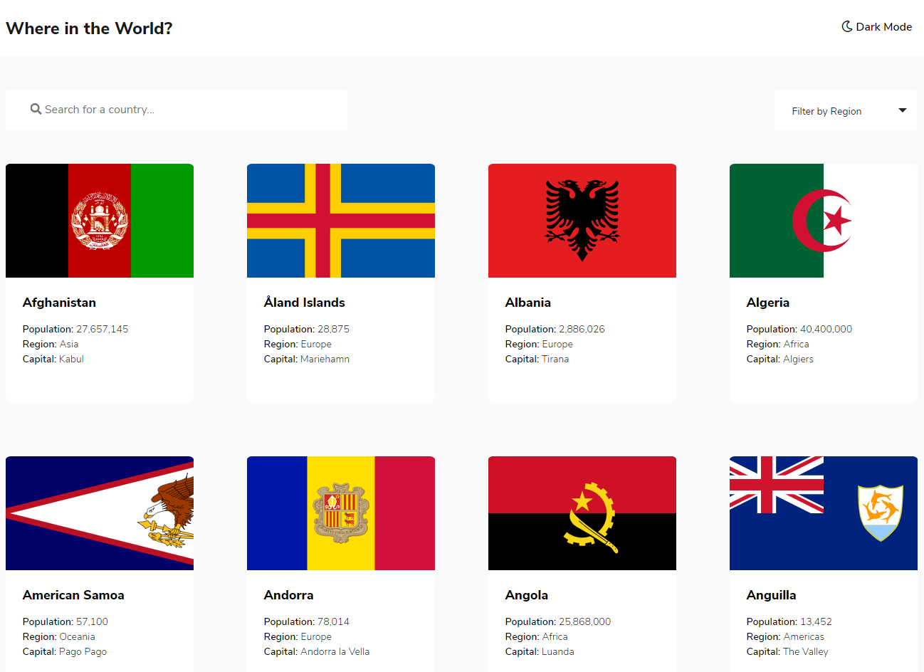 Image of Where in the World App